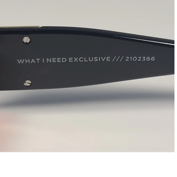 Le Specs What I Need Rimless Rectangle Limited Edition Sunglasses New main image 4